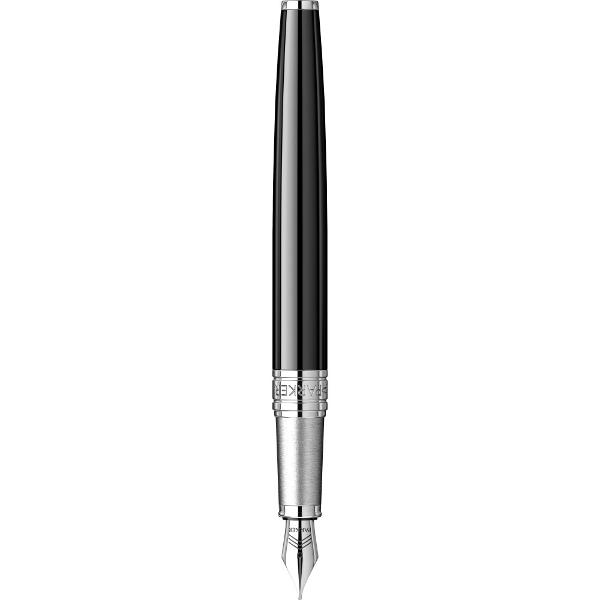 Aster Black CT ParkerRafinament subtil si confort la scrisStiloul Parker Aster CT combina eleganta discreta a finisajului mat in tonuri de negru cu accentele metalice cromate oferind un aspect contemporan si sofisticat Creat pentru cei care apreciaza stilul clasic reinterpretat modern acest stilou asigura o experienta de scris lina si placutap 