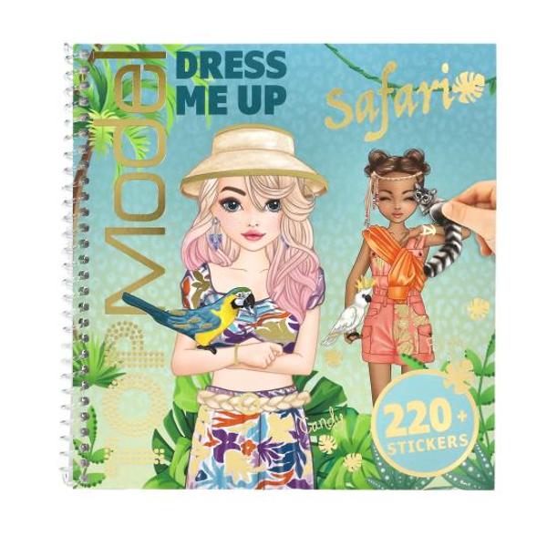 &nbsp;Dress Me Up Top Model kit cu autocolante24 pagini cu modele si 11 pagini cu autocolante capete haine si accesoriiPentru designeri incepatori&nbsp;&nbsp;