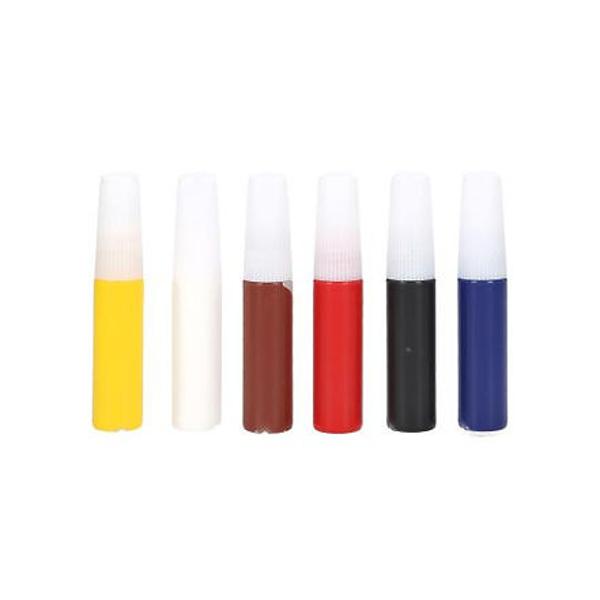 Picteaz&259; vesel de jur &icirc;mprejur Frumoasa figurin&259; de cal alb realizat&259; din plastic u&537;or flexibil poate fi f&259;cut&259; &537;i mai frumoas&259; cu culorile acrilice incluse &icirc;n set galben alb maro ro&537;u negru albastru Include o pensul&259; fin&259; o palet&259; de culori cu &537;ase ad&acirc;ncituri &537;i instruc&539;iuni ilustrate Distrac&539;ie creativ&259; cu care te po&539;i juca ulterior
