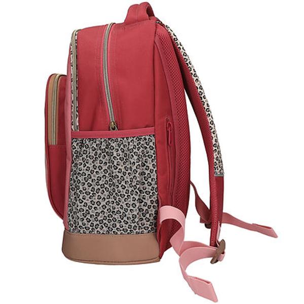 O inim&259; pentru &539;inutele leo Ghiozdanul &537;colar TOPModel are detalii leo la mod&259; pe toat&259; suprafata inclusiv motivul dublu mare de pe buzunar frontal Restul ghiozdanului este &icirc;ntr-o culoare frumoasa roz &537;i ro&537;u-fructe de p&259;dure Baza elegant&259; maro str&259;lucitor este rezistent&259; la murd&259;rie &537;i ap&259; Alte caracteristici practice bretele de um&259;r c&259;ptu&537;ite &537;i reglabile sec&539;iune dorsal&259; 