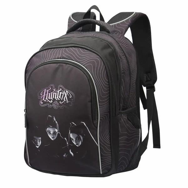Ghiozdanul BPL-60 este conceput pentru fanii K-Pop Demon Hunters avand un design atractiv si functional pentru utilizarea zilnicaCaracteristici4 compartimente principale pentru organizare eficienta2 buzunare laterale elasticeBuzunar interior pentru smartphone captusit cu material protectorOrificiu pentru cablul castilorOrganizator interior cu inel pentru cheiManer ergonomic superiorElemente 