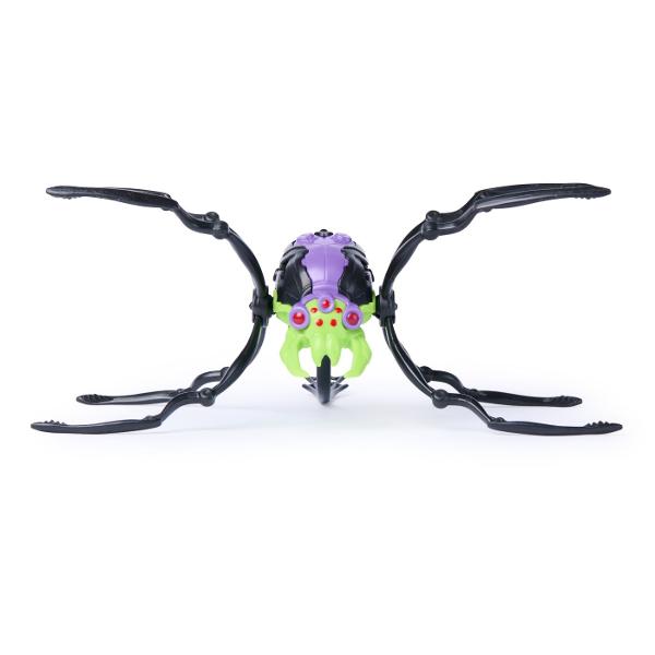 Sa inceapa distractia si micile farse alaturi de familia si prietenii tai cu Paianjenul HEX BOTS Aceasta jucarie robotica super haioasa va aduce cu siguranta hohote de ras si mici sperieturi prietenesti oricui se teme de gaze si insecte  Priveste cum Paianjenul tau alearga de zor pe podea multumita miscarilor sale autonome complet unice Poate traversa orice tip de teren asa ca il poti trimite in misiune chiar si afara in aer liber Paianjenul prinde viata instantaneu cu designul sau 