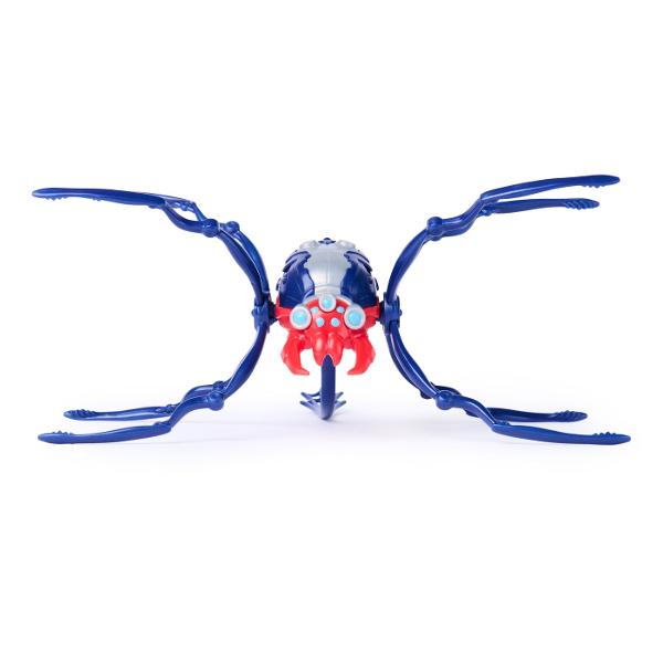 Sa inceapa distractia si micile farse alaturi de familia si prietenii tai cu Paianjenul HEX BOTS Aceasta jucarie robotica super haioasa va aduce cu siguranta hohote de ras si mici sperieturi prietenesti oricui se teme de gaze si insecte  Priveste cum Paianjenul tau alearga de zor pe podea multumita miscarilor sale autonome complet unice Poate traversa orice tip de teren asa ca il poti trimite in misiune chiar si afara in aer liber Paianjenul prinde viata instantaneu cu designul sau 