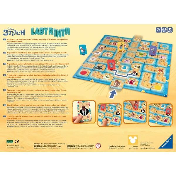 Jocul Labirint Stitch distractie cosmica intr&8209;un labirint in miscare Este un joc de familie plin de emotie in care jucatorii strabat coridoarele aflate in continua schimbare pentru a&8209;i gasi pe prietenii simpaticului extraterestru Stitch Intrati in rolul unor exploratori care cauta personaje ascunse din universul Disney &bdquoLilo &amp Stitch&rdquo participantii trebuie sa deplaseze inteligent placile labirintului creand noi cai sau inchizand drumul adversarilor 