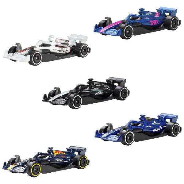 Masini de curse masini sport o multitudine de culori si diferite stiluri Masinutele sunt alegerile perfecte Pentru copii si colectionari Alegerea ideala pentru un cadou destinat copiilor ce indragesc masinile si drift-urile Setul contine 5 masinute  Acest set contine masinutele Formula 1 2025
