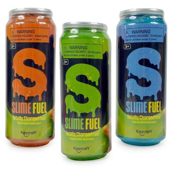 Slime Combustibil la Doza este o jucarie senzoriala distractiva cu design modern inspirat de o doza de combustibil potrivita pentru joaca creativa si activitati de tip antistres Produsul are textura moale si elastica poate fi intins apasat si modelat oferind o experienta tactila placuta Recipientul in forma de doza este practic pentru depozitare si transport iar culorile intense fac produsul atractiv pentru copii Este ideal pentru stimularea simtului tactil dezvoltarea 
