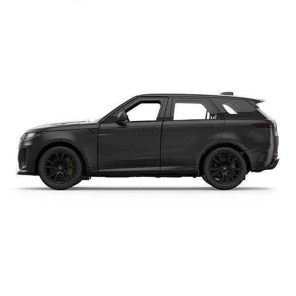 Copilul dumneavoastra se poate juca in voie cu masina cu telecomanda RANGE ROVER SPORT SV NEGRU scara 1 la 14 oferita de brandul international Rastar Nicio cursa nu este imposibil de castigat cu acesta masinuta replica oficiala cu licenta a modelului original construita cu mare atentie la detalii Masinuta are proportiile ideale pentru momente pline de distractie si amuzamentMasinuta functioneaza pe frecventa de 24GAlimentarea se face astfel  pentru masinuta sunt necesare 5 baterii tip 