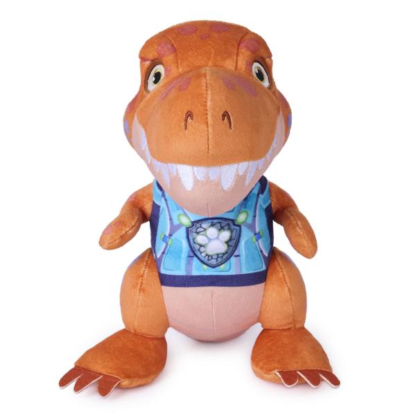 Figurina de plus Patrula Catelusilor Filmul cu Dinozauri Pup Pals este inspirata de personajele indragite din aventurile Patrula Catelusilor si este realizata din material moale si placut la atingere Designul colorat detaliile brodate si tinutele tematice inspirate din film transforma fiecare personaj intr-un companion potrivit pentru joaca imbratisari sau colectie Copiii pot recrea aventurile preferate sau pot inventa propriile misiuni alaturi de eroii Patrula Catelusilor Produsul se vinde 