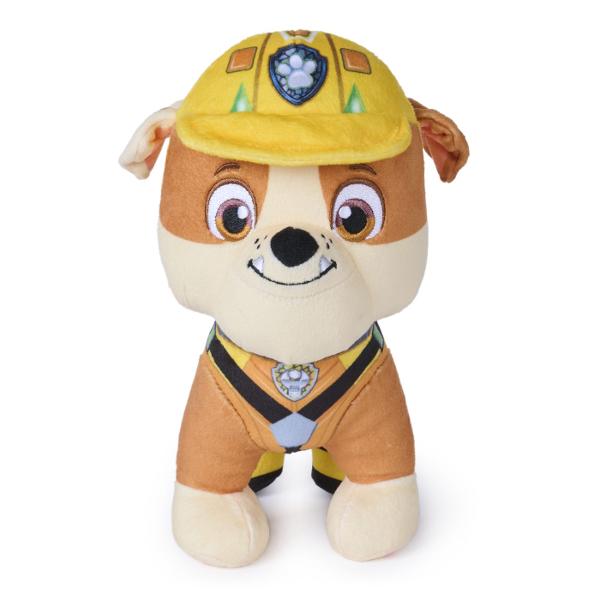 Figurina de plus Patrula Catelusilor Filmul cu Dinozauri Pup Pals este inspirata de personajele indragite din aventurile Patrula Catelusilor si este realizata din material moale si placut la atingere Designul colorat detaliile brodate si tinutele tematice inspirate din film transforma fiecare personaj intr-un companion potrivit pentru joaca imbratisari sau colectie Copiii pot recrea aventurile preferate sau pot inventa propriile misiuni alaturi de eroii Patrula Catelusilor Produsul se vinde 