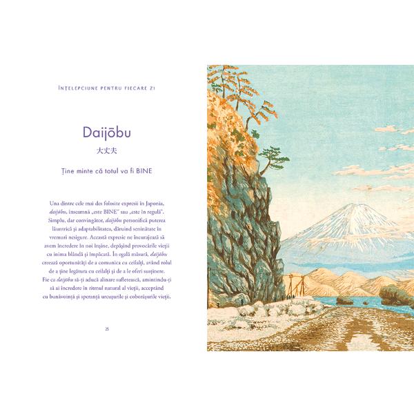 Inspir&259;-te din &icirc;n&539;elepciunea etern&259; a Japoniei AnticeUnele dintre cele mai &icirc;n&355;elepte &351;i profunde cuget&259;ri din cultura modern&259; deriv&259; din filozofia japonez&259; antic&259; De la a-&539;i descoperi sensul vie&355;ii fiind inspirat de conceptul ikigai &351;i p&acirc;n&259; la a avea puterea s&259; te ridici dup&259; ce cazi fiind impulsionat de proverbul nana korobi ya oki antrenoarea japonez&259; de bun&259;stare Saori 