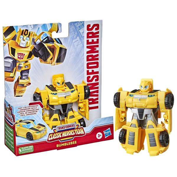 Transforma joaca in aventura cu figurina Transformers Classic Heroes Team Copiii de la 3 ani in sus isi pot imagina misiuni curajoase si pot transforma usor robotii in modul alternativ Figurinela are un design atractiv este usor de convertit si ideal pentru micii fani care vor sa recreeze scene pline de actiune sau sa isi inventeze propriile povesti eroice Colecteaza mai multe modele pentru a porni in misiuni palpitante alaturi de echipa eroilor Transformers Fiecare se vinde separat In 