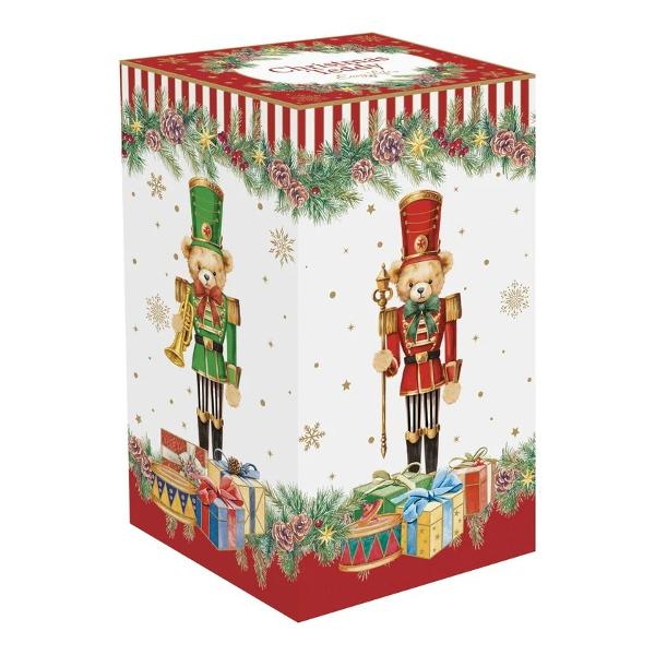 Transform&259; serile de iarn&259; &icirc;n momente pline de magie cu suportul pentru lum&acirc;nare din por&539;elan Easy Life colec&539;ia Christmas Teddy o decora&539;iune fermec&259;toare inspirat&259; de atmosfera pove&537;tilor clasice de Cr&259;ciunRealizat din por&539;elan alb suportul are forma unei c&259;su&539;e de poveste cu acoperi&537; &icirc;n dou&259; ape 