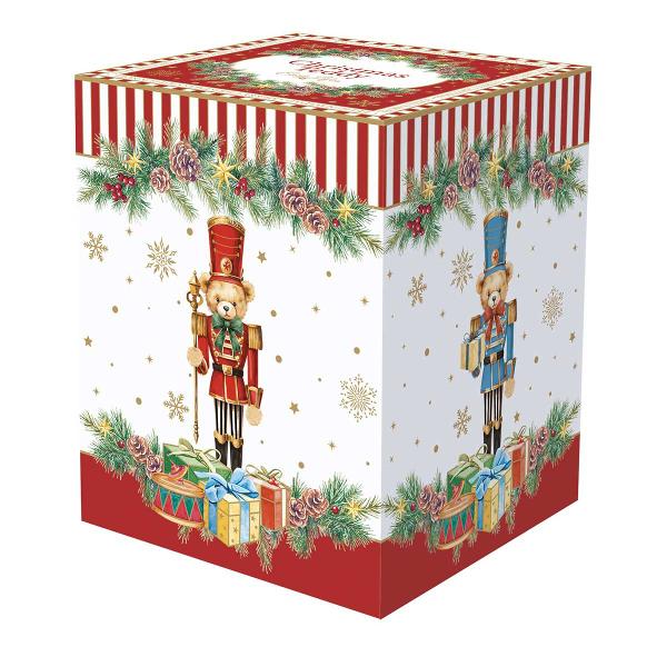Transform&259; fiecare pauz&259; de ceai &icirc;ntr-un moment plin de magie cu cana din por&539;elan cu capac &537;i infuzor metalic Easy Life colec&539;ia Christmas Teddy un accesoriu elegant &537;i practic inspirat de farmecul pove&537;tilor clasice de Cr&259;ciunRealizat&259; din por&539;elan alb cana impresioneaz&259; prin designul s&259;u festiv decorat cu un ursule&539; 