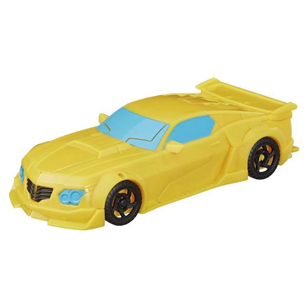Descopera universul spectaculos Transformers cu robotul convertibil 2 in 1 de la Hasbro o jucarie de actiune care le permite copiilor sa transforme un robot intr-un vehicul si invers Inspirata din celebra serie Transformers figurina are un design detaliat cu elemente mecanice si articulatii mobile fiind ideala pentru recrearea confruntarilor dintre Autoboti si Decepticoni Transformarea se realizeaza manual in doar 6 pasi oferind o experienta interactiva care stimuleaza imaginatia 