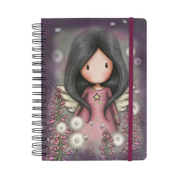 Agenda cu spira mare Gorjuss - Little WingsFii creativ cu aceasta Agenda cu spira mare Gorjuss - Little Wings Cu un amestec de pagini liniate si simple lasati-va imaginatia sa se elibereze160 de pagini liniate160 de pagini simpleInchideere elasticaDimensiuni 195 x 239 x 21 cm