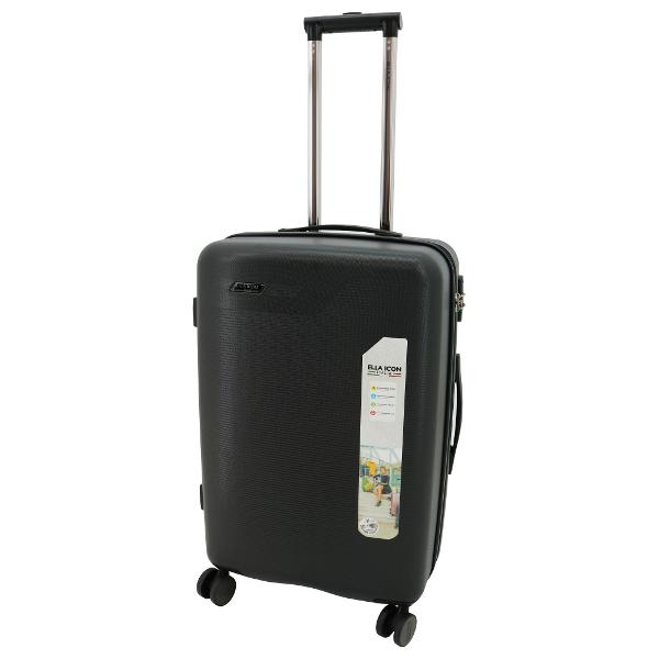 TROLER FLY NEGRU 67x45x27 cm-1438Troler ABS cu structura rezistenta si design inovator4 roti duble spiner asigura o mobilitate marita la transportSistem de inchidere cu cifruManer superior si maner lateral pentru o mai usoara manevrareSistem telescopic din aluminiu cu trei trepte de fixarePicioruse de sustinere in lateralUn buzunar din plasa inchis cu fermoar doua buzunare cu elastic in mijloc buzunar cu fermoarCaptusit la interior benzi 