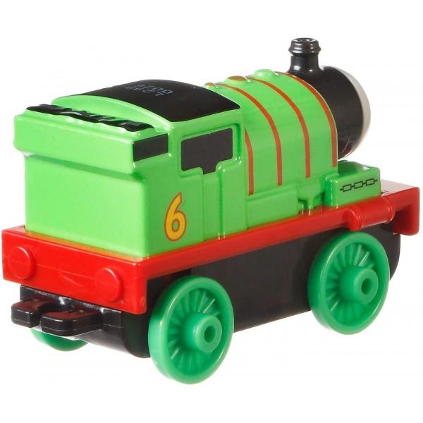 Vehiculele Trackmaster MiniCele mai bune vehicule Thomas Friends au fost reproiectate pentru a calatori mai repede decat oricand pe piste Trackmaster Acum locomotivele mici vor avea performante mai mari si vor putea sa urce mai in sus pentru a experimenta mai multe aventuri Strange-le pe toate pentru a descoperi lumea descoperiti lumea TrackMaster In acest pachet primesti personajul Percy