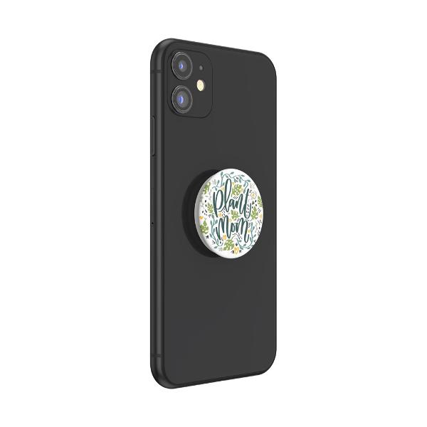 PopGrip PLANT MOM Generatia 2Produs original marca PopSockets ALEGE DOAR ORIGINALUL  COMPATIBIL CU ORICARE TIP DE TELEFON &536;I TABLETAEste compatibil cu PopTop-urile PopSockets cu suporturile de ma&537;in&259; dar si cu PopChain Caracteristicile produsuluiUita de mâini amor&539;ite &537;i de ecrane spartePopGrip-ul ajut&259; la sus&539;inerea telefonului &537;i î&539;i 