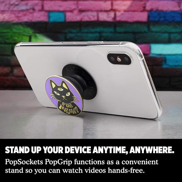 PopGrip Enamel Far Meowt Generatia 2Produs original marca PopSockets ALEGE DOAR ORIGINALULCOMPATIBIL CU ORICARE TIP DE TELEFON &536;I TABLETA Este compatibil cu PopTop-urile PopSockets cu suporturile de ma&537;in&259; dar si cu PopChain  Caracteristicile 