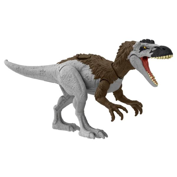 Acesti dinozauri Jurassic World Danger Pack sunt cunoscuti ca strang vaneaza si ataca in haite Alegeti dintre dinozaurii carnivori si ierbivori cu articulatii mobile forma realista si decor autentic Gata pentru joc sau afisare de catre fani cu varsta de 4 ani in sus Aduceti dinozaurul „LA VIAta” folosind Realitatea Augmentata Scaneaza codul de urmarire ascuns in aplicatia gratuita Jurassic World Facts cu un dispozitiv inteligent compatibil Android sau iOS nu este inclus 