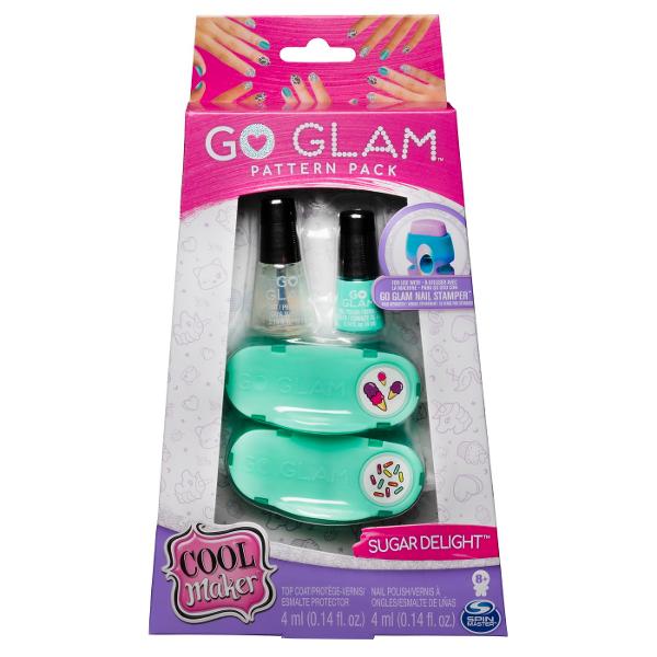 Noul salon de manichiura GoGlam GO GLAM Nail Stamper stampileaza modele pe unghii de orice dimensiune Este distractiv si usor sa creati manichiuri personalizate in cateva minute cu acest set de unghii Pur si simplu introduceti un model in masina vandut separat vopsiti-va unghiile cu stratul de baza si apasati pentru a stampila stampilati unghiile elegante in cateva minute Cu 2 modele elegante si o oja GO GLAM inclusa combinati si combinati pentru a va personaliza si exprima stilul 