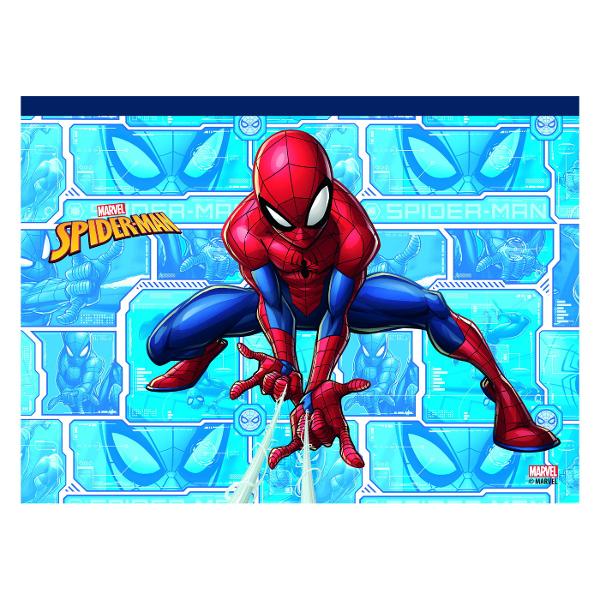 Gentuta din material PVC transparenta cu design Spiderman cu maner din plastic Setul contine sabloane de desen 6 creioane 6 culori de acuarela o pensula si 2 foi de abtibilduri cu preferatul erou Cu acest set usor de transportat micii artisti pot desena colora si crea opere de arta unice oriunde ar fi la scoala acasa sau in parc pentru un joc creativ si relaxant Set conceput pentru copii de la 3 ani