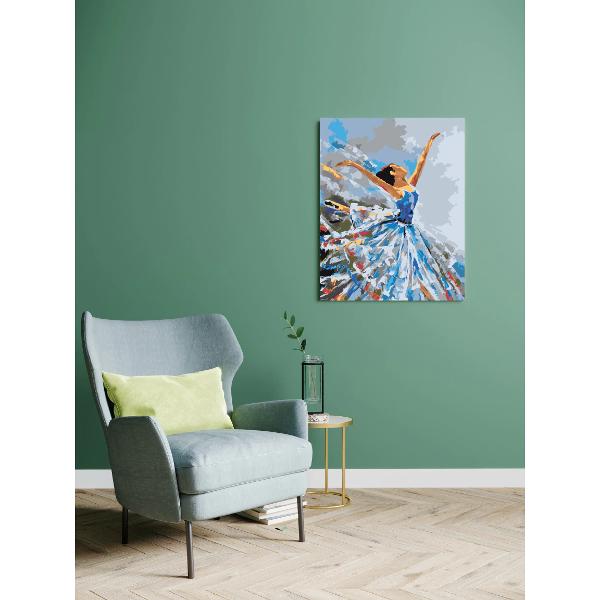 Setul de pictura pe numere te poate scufunda partial in lumea fanteziilor tale si iti ofera posibilitatea de a patrunde mai mult in lumea artei de a petrece placut si productiv timpul liberDe asemenea rezultatul muncii poate sa se transforme in decor pentru casa sau o ideie minunata de cadouCe contine setul de pictura pe numere- Un desen contur cu indicarea numarului culorii Fiecare celula de contur a imaginii este numerotata si 