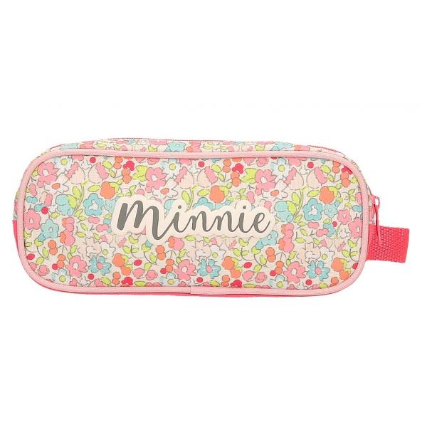 Penar scoala cu 2 fermoare 2 compartimente pentru o mai buna organizare material poliester care este flexibil si usor dimensiune 23x9x7 cm culoare multicolor cu imprimeu personaj Minnie Mouse penarul este recomandat pentru scoala generala inchidere cu fermoar maner lateral penarul are ca accesoriu un breloc care completeaza designulLa fel de draguta ca petalele unei flori Minnie vrea sa te insoteasca prin aceasta colectie In roz pastel cu imprimeul Minnie plin de 