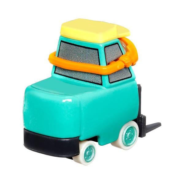 Cu noile masinute Cars cei mici se pot juca si repune in scena cursele din filmul Disney Cars Masinutele metalice infatiseaza fidel personajele Sarah Coggs si Noriyuki Seturile Disney Pixar Cars 3 aduc in prim-plan personajele preferate ale animatiei Fiecare vehicul este realizat la scara 1 la 55 si are un design unic culori si detalii ca originalele Copiii pot crea scenarii diferite si episoade de aventura folosind perechile de masini favorite Machetele de masini sunt alegerile perfecte 