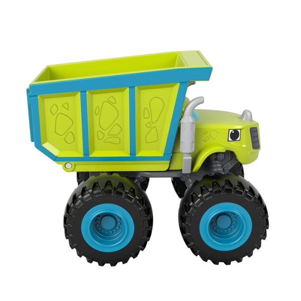 Blaze si prietenii lui Monster Machine sunt gata sa se deplaseze si sa se rostogoleasca in jurul orasului Axle si dincolo Aceste camioane monstru colectate sub presiune au roti mari si chiar si personalitati mai mari iar acum exista mai multe masini Monster decat oricand Fiecare vehicul are un design deosebit si interesant Colecteaza-ti toti prietenii de la Blaze si Monster Machines &trade fiecare vandut separat si in functie de disponibilitate Acest pachet contine personajul Truck 