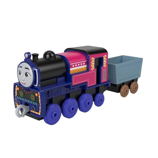 Micii mecanici de locomotiva pot reproduce aventurile preferate de pe Sodor cu aceasta colectie de locomotive din metal Thomas &amp Friends de la Fisher-Price Cu personaje din serialul Thomas &amp Friends copiii pot colectiona vehiculele feroviare preferate pentru mai multa distractie cu impins Fiecare se vinde separat in limita stocului disponibil Combinati aceste locomotive prietene cu orice set de tren Thomas &amp Friends pentru si aventuri nesfarsite pe Sodor Seturile 