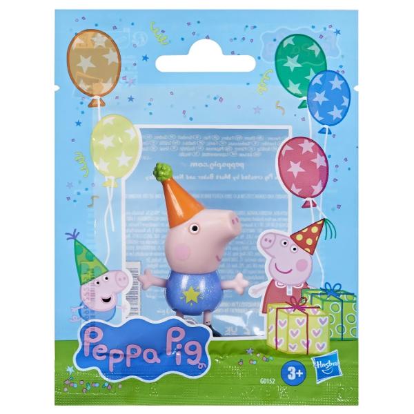 Cumpara 1 din cele 12 figurine Peppa’s Party Friends si incepe distractia Inspirate de serialul TV aceste figurine de 762 cm care pot fi asezate in pozitii diferite le permit copiilor sa isi imagineze aventuri cu tema petrecerilor Fiecare dintre figurinele Peppa Pig poarta un costum unic de sarbatoare stralucitor perfect pentru orice seara plina de amuzament Aceste jucarii pentru fete si baieti cu varste de peste 3 ani cu siguranta vor aprinde imaginatia bogata a micilor 