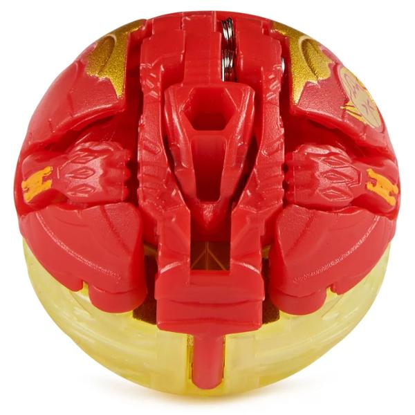 Include o minge Bakugan din 3 parti un cartonas-personaj si un cartonas poarta Foloseste cordonul de lansare inclus pentru a activa Bakugan-ul care se invarte si porneste in lupta Combina-ti Bakugan-ul cu sistemul de legare a bilei din mai multe parti Pur si simplu fixeaza partea de sus a personajului peste partea de jos si rostogoleste-te in Arena de Lupta Bakugan sau in seturile de antrenament Bakugan vandute separat Cu cat colectionezi mai multe cu atat mai multe vei putea 