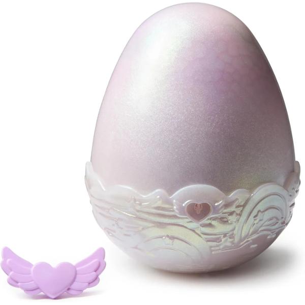 Hatchimals Alive Mystery Hatch au nevoie de dragostea ta pentru a ecloza Dispunand de o experienta captivanta de eclozare cu ceata lumini si peste 100 de sunete si reactii acesti Hatchimals sunt necesare pentru fani Pe cine vei ecloza Este o surpriza În fiecare ou Mystery Hatch Hatchimals se afla 1 din 2 personaje Iubeste-ti propriul Hatchimal la viata cu Hatchimals Alive Mystery Hatch Îmbratiseaza atinge ridica si balanseaza oul pentru a-ti incuraja personajul sa 