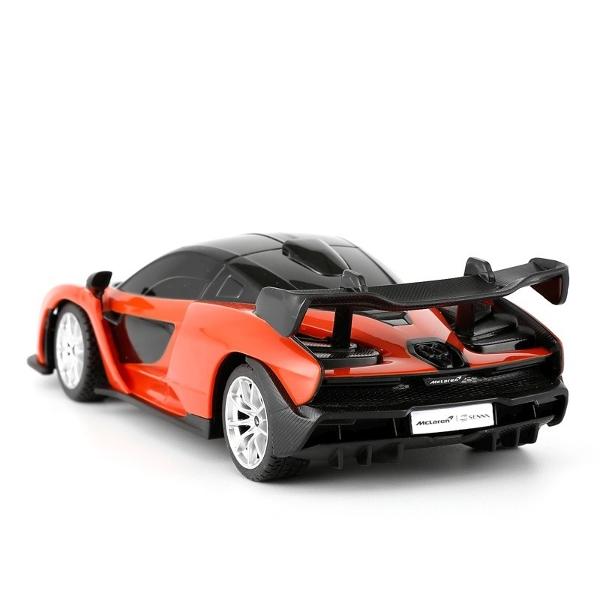 Copilul dumneavoastra se poate juca in voie cu masina cu telecomanda McLaren Senna scara 1 la 24 oferita de brandul international Rastar Nicio cursa nu este imposibil de castigat cu acesta masinuta replica oficiala cu licenta a modelului original construita cu mare atentie la detalii Masinuta are proportiile ideale pentru momente pline de distractie si amuzament avand dimensiunile in centimetri dupa cum urmeaza  1899252Masinuta functioneaza pe frecventa de 24GAlimentarea se face 