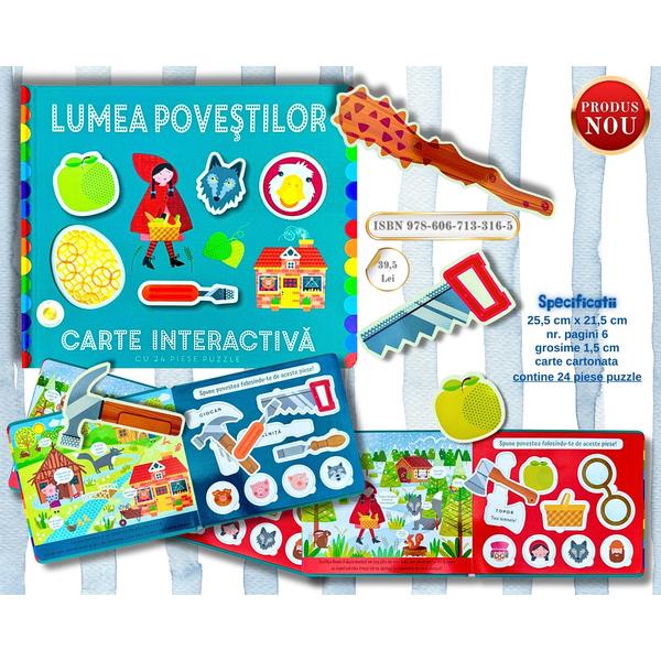 Lumea povestilor Carte interactiva