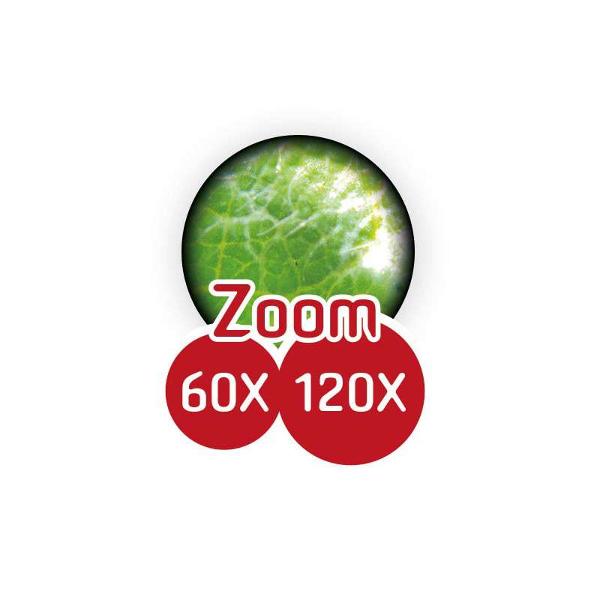 Descopera acest microscop de buzunar pentru explorarea lumii inconjuratoare microscopice cu o putere de marire de 120xAcest set include un pliant cu propuneri de studiu a unor obiecte intalnite zi cu ziContinut 1 microscop 1 suport de telefon instructiuni 