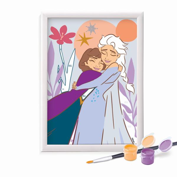 Cu kiturile Paint &amp Frame bazate pe tehnica colorarii dupa numere copiii invata sa coloreze diferitele imagini cu atentie si grija imbunatatindu-si astfel talentul artistic si dezvoltandu-si abilitatile motorii La final ei vor simti un sentiment de bucurie mandrie si satisfactie care ii va stimula sa doreasca sa continue sa picteze Satisfactie si bucurie Transformati-va in artisti si fiti mandri de capodopera voastra Paint &amp Frame ii transforma pe toti in adevarati 