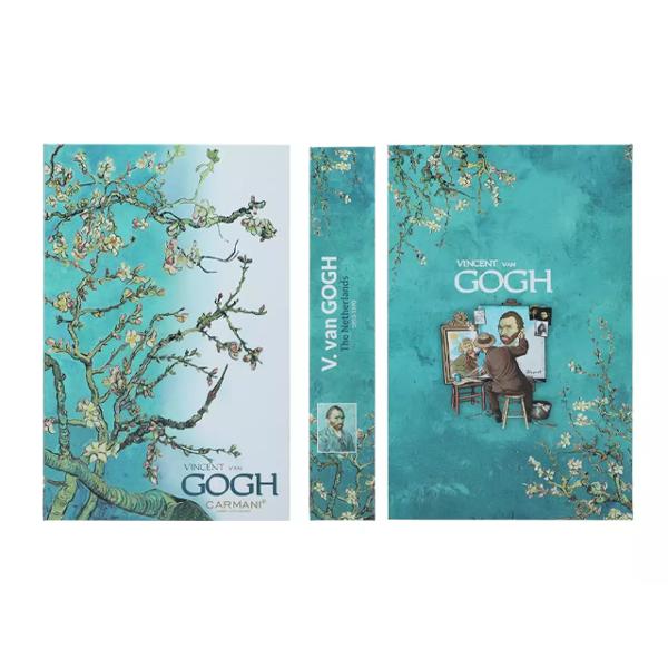 Cutia pentru bijuterii „Van Gogh – Almond Tree” de 27x17x45 cm este un accesoriu elegant &537;i artistic inspirat de celebra lucrare a lui Vincent van Gogh Decorat&259; cu o ilustra&539;ie vibrant&259; a florilor de migdal aceast&259; cutie adaug&259; o 