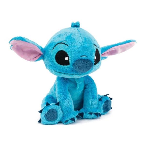 Bun venit in clubul Disney Jucaria noastra moale Stitch cu caracteristici brodate va va tine zambitor pe parcursul zilei Moale dar durabilStitch este fabricat dintr-o tesatura moale de poliester  ceea ce il face jucaria perfecta de plus 
