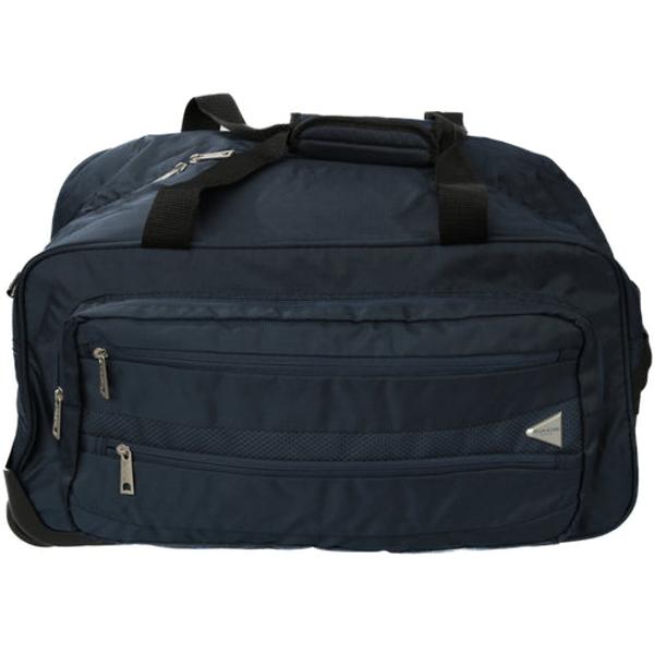 Geant&259; de voiaj cu troler realizat&259; din material textil rezistent ideal&259; pentru escapade scurte sau c&259;l&259;torii Dotat cu mâner telescopic buzunare spa&539;ioase &537;i un design modern Practic &537;i u&537;or de manevratMaterial poliester1 compartiment principal;2 compartimente laterale;2 roti;maner telescopic;bretea ajustabila;captuseala la interior;