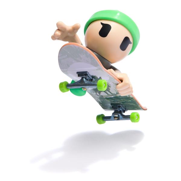 &Icircnvata cum sa faci fingerboarding cu noul Tech Deck Echipa Sk8  Fiecare pachet vine cu o placa Tech Deck si un membru al Echipei Sk8 pentru a incepe colectia Cu 6 figuri Echipa Sk8 de colectionat imbunatateste-ti abilitatile pentru a stapani miscari precum ollies si power slides Pune-ti membrul echipei de skateboarding pe puntea de skateboard si incepe sa exersezi Scaneaza codul QR pentru tutoriale video pentru a studia miscarile preferate Ia-ti Echipa Sk8 intr-o aventura cu 