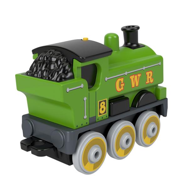 Thomas and Friends Mini - Mattel Micii mecanici de tren se pot pregati pentru aventuri distractive si pline de noroi cu aceasta colectie de locomotive Thomas and Friends&trade de la Fisher-Price&reg Micii mecanici de tren isi pot crea propria distractie feroviara cu personaje populare de desene animate Acest set contine personajul Duck