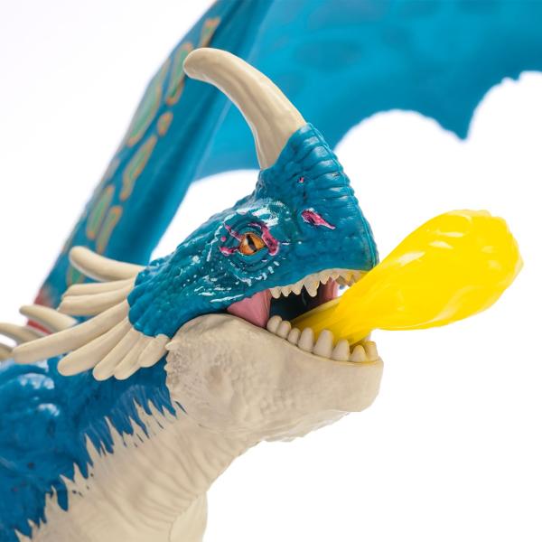 Adauga in colectia ta indragitele figurine cu dragoni din How to Train Your Dragon Figurinele au cap si aripi mobile fiind perfecte pentru joaca interactiva si aventuri imaginative alaturi de ceilalti dragoni din universul lor Design detaliat inspirat din film Acestia sunt acum gata de actiune Figurinele au aripi mobile si un design realist ideale pentru a recrea lupte aeriene sau pentru colectionare Aripi mobile pentru miscare dinamica Detalii impresionante si culori vii Paseste in 