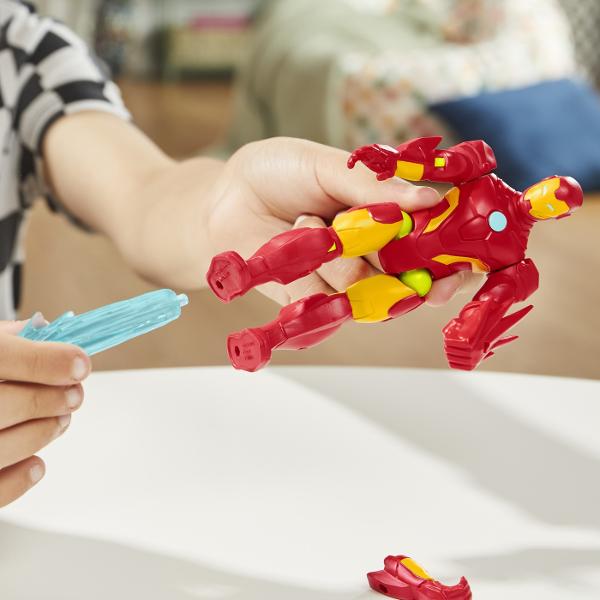 Chiar si cel mai puternic supererou are nevoie uneori de o mana&hellip picior pumn sau accesoriu de ajutor Figurinele de colectie Marvel MixMashers sunt formate din piese care se pot dezasambla si apoi combina pentru a crea figurine unice personalizate Cu 16 puncte de conectare jucariile MixMashers de 12 cm dispun de conectori universali pentru compatibilitate si durabilitate in intreaga gama Vrei sa combini si mai multe puteri Colectioneaza accesoriile incluse si piesele de putere 