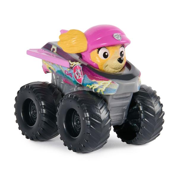 Porniti in ajutor cat mai curand posibil cu noile vehicule True Metal ale Patrulei Catelusilor Aceste modele uimitoare de metal la scara 1 55 arata exact ca cele cunoscute de dvs din serialul TV preferat Datorita multor detalii si graficelor de pe caroserie rotilor reale si elementelor turnate din metal aceste masini vor ajunge primele pe locul de actiune Luati-l in mana pregatiti-l si trimiteti-l la actiune cu o singura miscare La volanul fiecaruia sta un animal cu urechile fluturand 