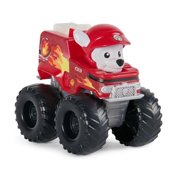 Porniti in ajutor cat mai curand posibil cu noile vehicule True Metal ale Patrulei Catelusilor Aceste modele uimitoare de metal la scara 1 55 arata exact ca cele cunoscute de dvs din serialul TV preferat Datorita multor detalii si graficelor de pe caroserie rotilor reale si elementelor turnate din metal aceste masini vor ajunge primele pe locul de actiune Luati-l in mana pregatiti-l si trimiteti-l la actiune cu o singura miscare La volanul fiecaruia sta un animal cu urechile fluturand 