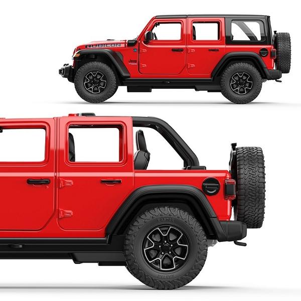 Masinuta are proportiile ideale pentru momente pline de distractie si amuzament Masinuta metalica Jeep Wrangler Rubicon 4XE rosu cu scara 1 la 32 are anvelope de cauciuc si un design detaliat interior-exterior realizat din material metalic turnat cu accesorii realizate din material plastic portiere de calitate superioara Copilul dumneavoastra se poate juca in voie cu masina metalica Jeep Wrangler Rubicon 4XE rosu cu scara 1 la 32 oferita de brandul international Rastar Nicio cursa nu este 