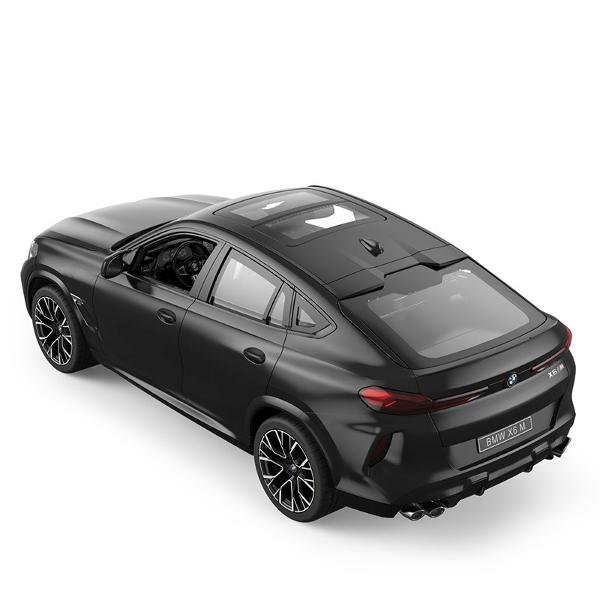 Copilul dumneavoastra se poate juca in voie cu masina cu telecomanda Bmw X6 M scara 1 la 14 oferita de brandul international Rastar Nicio cursa nu este imposibil de castigat cu acesta masinuta replica oficiala cu licenta a modelului original construita cu mare atentie la detalii Masinuta are proportiile ideale pentru momente pline de distractie si amuzament Masinuta functioneaza pe frecventa de 24GAlimentarea se face astfel  pentru masinuta sunt necesare 5 baterii tip AA  iar pentru 