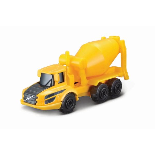 Descopera lumea constructiilor cu setul &quot;Mini Work Machines Volvo Construction Vehicles&quot; o colectie captivanta de replici in miniatura ale echipamentelor de constructie Volvo iconice Aceste vehicule meticulos realizate impodobite cu culorile clasice galben si gri Volvo sunt ambalate in ambalaje de marca prezentand autenticitatea si calitatea lor Vehiculele sunt realizate dintr-o combinatie de metal turnat sub presiune si piese din plastic asigurand durabilitate si 